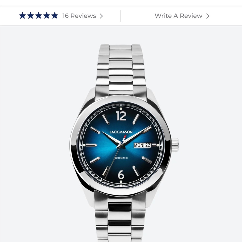 Jack Mason Canton Day-Date Automatic Men’s Watch